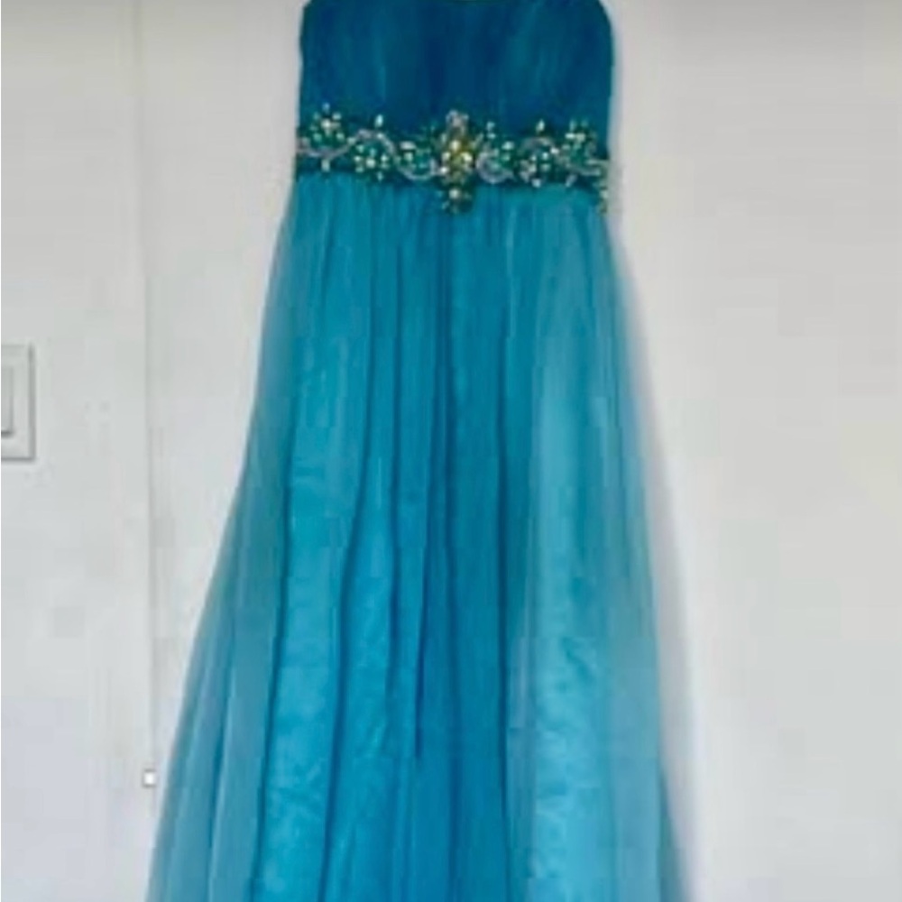 Elegant Blue Dress
